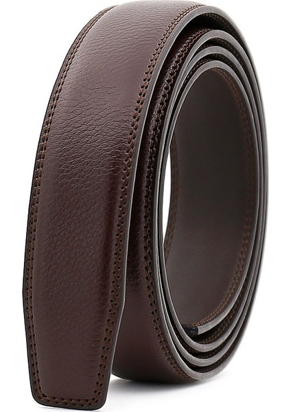 3.0 cm 3.1 cm Genişlik Deri Kemer Erkekler Toka Olmadan Erkek Kemerleri Lüks Hakiki Deri Kemer Stap Siyah Kahverengi 110 CM-130 cm CE3300 (Yurt Dışından) modelleri