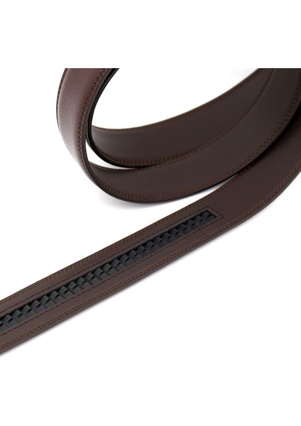 3.0 cm 3.1 cm Genişlik Deri Kemer Erkekler Toka Olmadan Erkek Kemerleri Lüks Hakiki Deri Kemer Stap Siyah Kahverengi 110 CM-130 cm CE3300 (Yurt Dışından) indirimleri