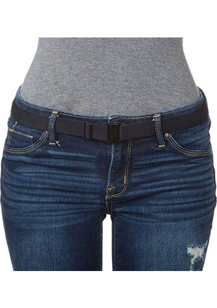 Kadınlar ve Erkekler Için Ayarlanabilir Streç Bel Kemeri Kaymaz Elastik Kemerler Bandı (Yurt Dışından) fiyatları