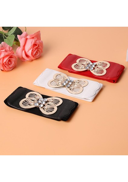 Moda Toka Geniş Kemer Elastik Bayanlar Eğlence Antika Rhinestone Kız Dekoratif Kuşak Kemerler Kadınlar Için Lüks Tasarımcı Marka (Yurt Dışından)