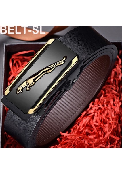 Sığır Derisi MEN39S Kemer Iç Giyim Dişsiz Otomatik Tokalı Kemer MEN39S Moda Tüm Maç Iş Pantolon Erkek Kemerleri Erkekler Için (Yurt Dışından) fiyatları