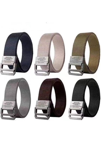 【rongcai】 Metal Tokalı Ücretsiz Boyut Erkek Taktik Kemeri (Yurt Dışından)