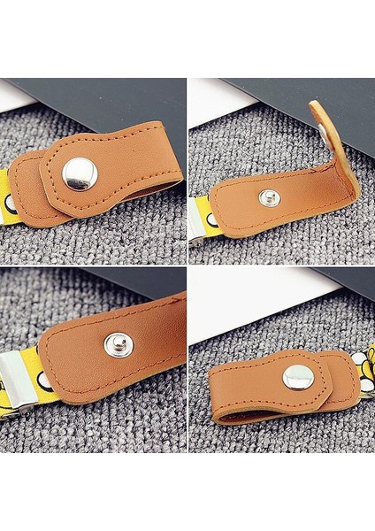 Tokasız Elastik Kemer Çocuk Için Hiçbir Toka Esnek Kemer Çocuklar Için Yürümeye Başlayan Çocuklar Ayarlanabilir Erkek Klasik Yumuşak Kot Pantolon Kemerleri (Yurt Dışından) fırsatları