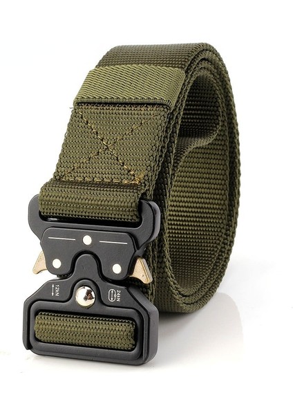 MEN39S Taktik Kemer Ağır Hizmet Dokuma Kemer Metal Toka ve Toka ile Ayarlanabilir Askeri Tarzı Naylon Kemerler (Yurt Dışından) fiyatları