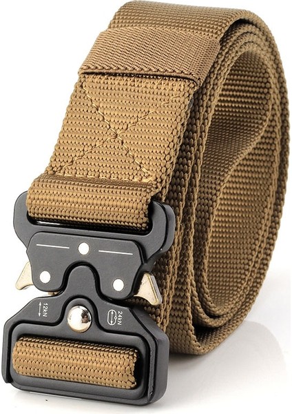 MEN39S Taktik Kemer Ağır Hizmet Dokuma Kemer Metal Toka ve Toka ile Ayarlanabilir Askeri Tarzı Naylon Kemerler (Yurt Dışından) indirimleri