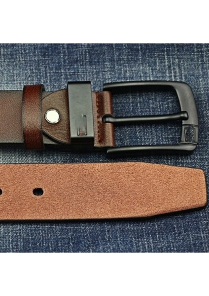 Kore 90 S Yüksek Kaliteli Deri Kemer Tokası Lüks Tasarımcı Marka Adam Cowskin Moda Kayış Erkek Kot Kemer Erkekler Için Kovboy Erkek (Yurt Dışından) indirimleri