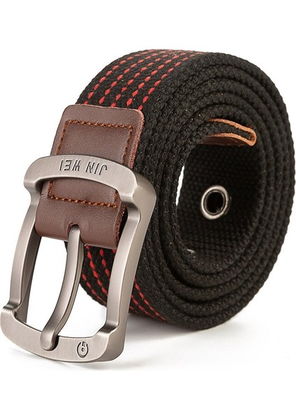 MEN39S Kanvas Kemer Polyester Örgülü Açık Eğlence Pantolon Kemeri 110-140 Uzunlukta 3.8cm Genişlik PWD001 (Yurt Dışından) modelleri