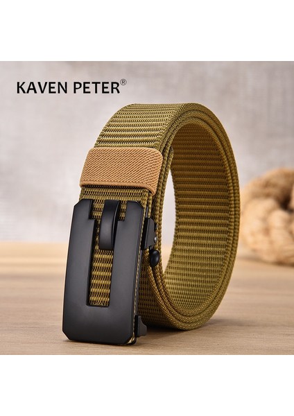 MEN39S Askeri Hakiki Kemer Otomatik Toka Yüksek Kaliteli Naylon Ordu Kanvas Erkek Kemerler Açık Spor Aksesuarları (Yurt Dışından) fiyatları