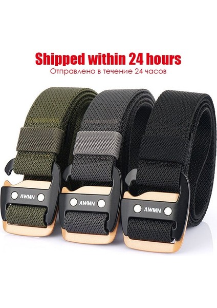 Moda Streç Taktik Kemer Pas Geçirmez Metal Tutuşunu Toka Güçlü Naylon Açık Çalışma Spor Kemer Kot Kemer (Yurt Dışından) modelleri