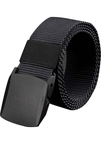 MEN39S Rahat Moda Taktik Kemer Alaşımlı Otomatik Toka Gençlik Öğrencileri Kemer Spor Eğitimi (Yurt Dışından)