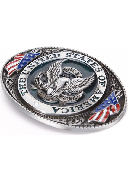 Loveshopping * Batı Tarzı Yeni Abd Amerikan Bayrağı Kartal Metal Alaşımlı Moda Erkek Kemer Tokası (Yurt Dışından) fiyatları