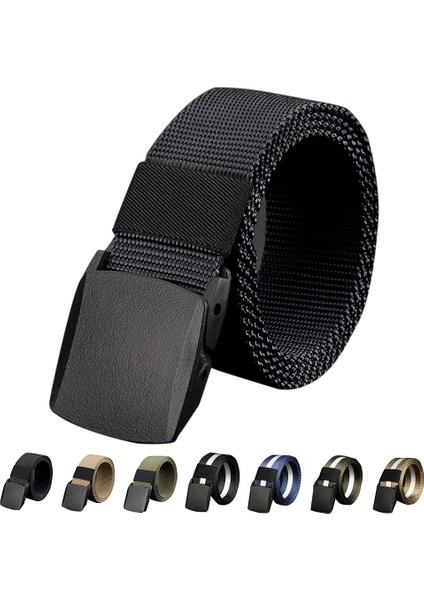 MEN39S Rahat Moda Taktik Kemer Alaşımlı Otomatik Toka Gençlik Öğrencileri Kemer Spor Eğitimi (Yurt Dışından) fiyatları