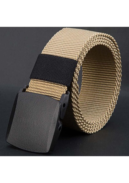 MEN39S Rahat Moda Taktik Kemer Alaşımlı Otomatik Toka Gençlik Öğrencileri Kemer Spor Eğitimi (Yurt Dışından) fırsatları