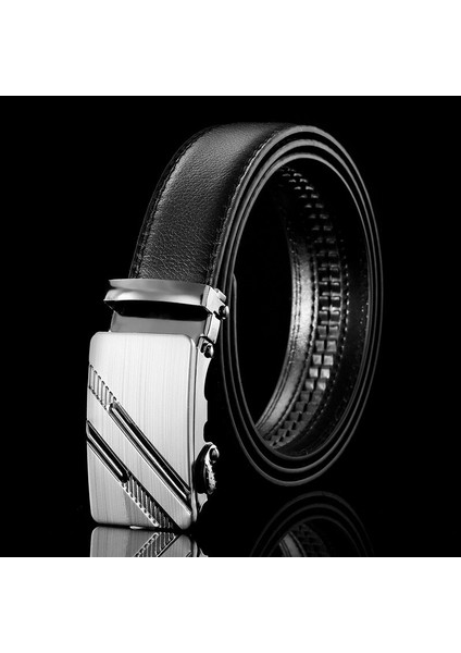 Moda Erkek Iş Tarzı Kemer Siyah Kayış Erkek Kemer Otomatik Tokalı Kemerler Erkekler Için En Kaliteli Kuşak Kemerler Kot (Yurt Dışından) fiyatları