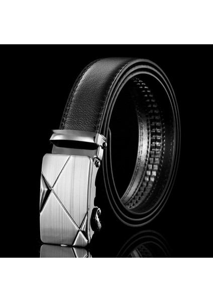 Moda Erkek Iş Tarzı Kemer Siyah Kayış Erkek Kemer Otomatik Tokalı Kemerler Erkekler Için En Kaliteli Kuşak Kemerler Kot (Yurt Dışından) indirimleri