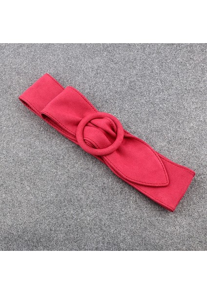 Kız Yuvarlak Düğme Süet Flanel Kemer Kadın Yumuşak Yüz Genişliği Dekorasyon Askısı Tasarımcı Kadife Moda Kemerler Cinturon (Yurt Dışından) modelleri