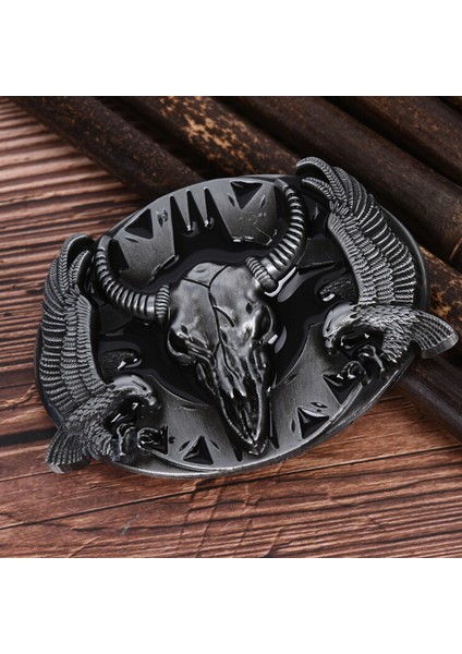 Loveshopping* Yeni Moda Batı Steer Şarj Boğa Vintage Erkekler Rodeo Kovboy Kemer Tokaları (Yurt Dışından) indirimleri