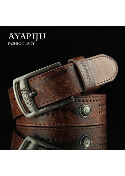 MEN39S Pin Toka Perçin Saplama Retro Kemer Tarzı Genç Öğrenciler Kot Kemer P70 Nedensel Moda (Yurt Dışından) fiyatları