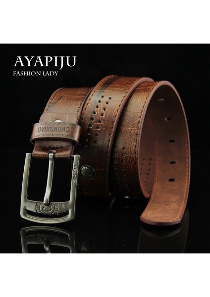 MEN39S Pin Toka Perçin Saplama Retro Kemer Tarzı Genç Öğrenciler Kot Kemer P70 Nedensel Moda (Yurt Dışından) indirimleri