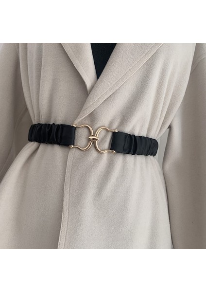 Moda Elastik Kemerler Kadınlar Için Yüksek Kaliteli Tasarımcı Marka Bel Kayışı Tüm Maç Bayan Elbise Ceket Kazak Dekoratif Kemer (Yurt Dışından) modelleri