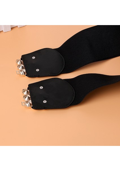 Moda Ince Korse Kemeri Vahşi Moda Kakma Rhinestones, Çok Yönlü Streç, Elastik Etek, Kuşak, Elastik Kemer Korse Kemeri (Yurt Dışından) fırsatları