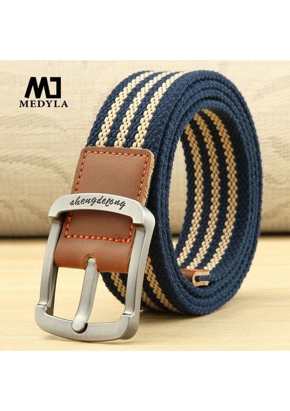 Medyla Kanvas Kemer Adam Pin Toka Şerit Günlük Kot Kemer Kadın Öğrenci Gençlik Kaliteli Açık Kemerler MD813 (Yurt Dışından) fiyatları