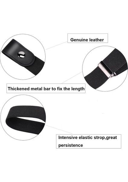 Kadınlar Için Kemerler Tokasız Bel Kot Pantolon Hiçbir Toka Streç Elastik Bel Kemeri Erkekler Için Görünmez Kemer Dropshipping (Yurt Dışından) fırsatları