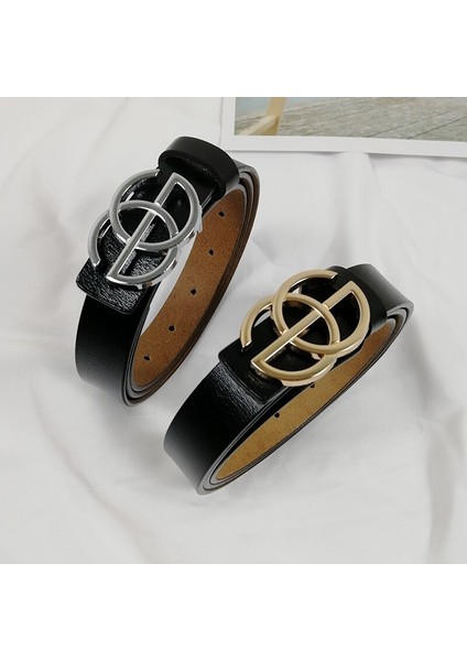 Lüks Marka Iki G Kemerler Kadınlar Için Hakiki Erkek Kemer Tasarımcı Kot Kemer Kadın Kuşak Kayışı Cintos Kadın (Yurt Dışından) fiyatları