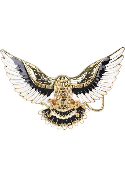 Loveshopping* Yeni Moda Batı Steer Eagle Vintage Erkekler Kovboy Kemer Tokaları Güzellik (Yurt Dışından)