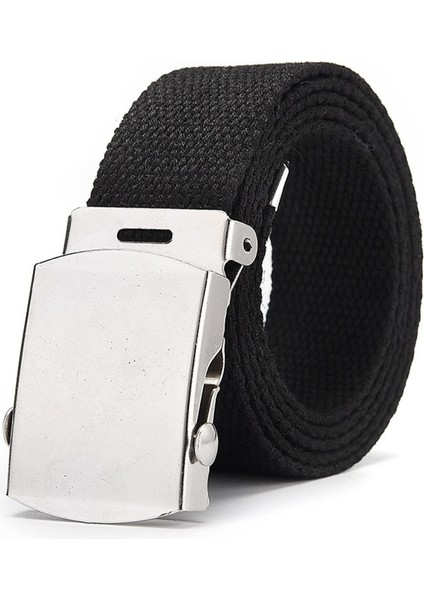 Moda MEN39S Kemerler Kanvas Kemer Aşınmaya Dayanıklı Askeri Kemerler Rahat Kot Kemer Unisex Açık Eğitim Kemer Metal Kemerler (Yurt Dışından) modelleri