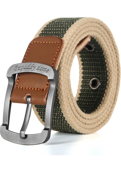 Moda Kanvas Erkek ve Kadın Kemer Alaşım Pin Toka Günlük Kot Kemer Trendi Öğrenci Gençlik Doğa Sporları Dokuma Kemer (Yurt Dışından) indirimleri