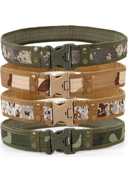 Moda Erkek Taktik Askeri Naylon Kemer Açık Çok Fonksiyonlu Eğitim Kemer Yüksek Kaliteli Kamuflaj Bel Kemerleri (Yurt Dışından) fiyatları