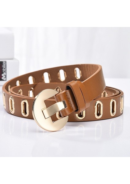 Kadın Lüks Marka Hollow Moda Otantik Kemer Vahşi Öğrenci Kot Trend Kişilik Bayanlar Kemer (Yurt Dışından) fırsatları