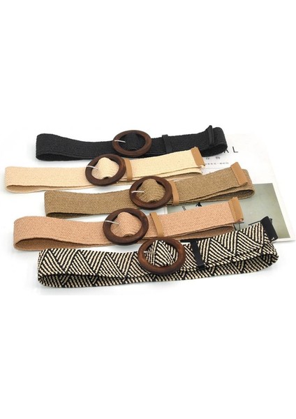 Kemer Günlük Örme Kemer Saman Dokuma Kemer Dokuma Kanvas Elastik Genişletilebilir Örgülü Esnek Kemerler Düz Dokuma Kayışı Bel Kemeri (Yurt Dışından) modelleri