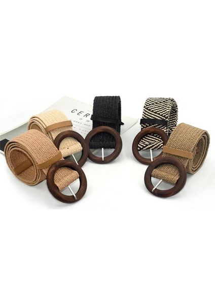 Kemer Günlük Örme Kemer Saman Dokuma Kemer Dokuma Kanvas Elastik Genişletilebilir Örgülü Esnek Kemerler Düz Dokuma Kayışı Bel Kemeri (Yurt Dışından) fırsatları