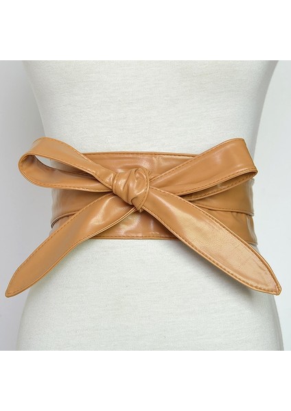 Kadın Bağcıklı Kemer Yeni Ilmek Kemerler Kadınlar Için Daha Uzun Geniş Bağlama Kemer Bağları Yay Bayan Elbise Dekorasyon Moda Pu 2020 Yetişkin (Yurt Dışından) indirimleri