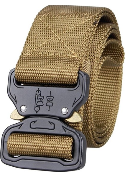 MEN39S Taktik Kemer Ağır Dokuma Ayarlanabilir Askeri Tarzı Erkek Naylon Eğitim Tasarımcı Kemerleri Hızlı Açılan Metal Toka (Yurt Dışından)