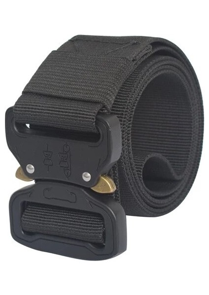 MEN39S Taktik Kemer Ağır Dokuma Ayarlanabilir Askeri Tarzı Erkek Naylon Eğitim Tasarımcı Kemerleri Hızlı Açılan Metal Toka (Yurt Dışından) modelleri
