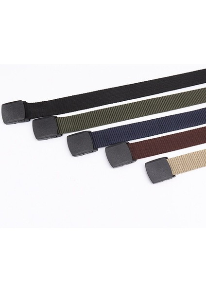 MEN39S Kemer Naylon Kumaş Kemer Askeri Açık Kemer Ordu Tarzı Cinturon Erkek Kemerler Erkekler Için Lüks Ceinture Tissu Homme (Yurt Dışından) fırsatları