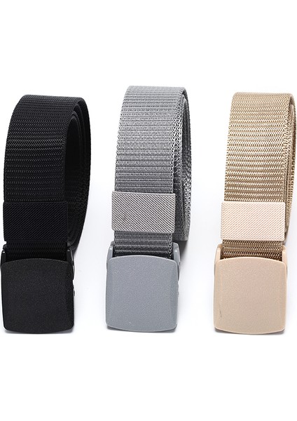 Loveshopping* 115 cm Uzunluk Açık Askeri Taktik Kemer Plastik Toka Naylon Bel Kemerleri (Yurt Dışından) modelleri