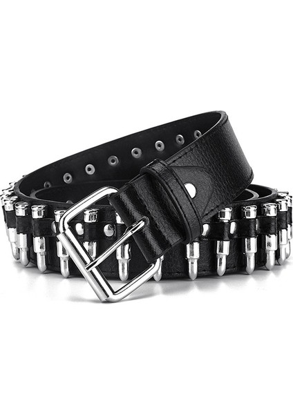 Piramit Moda Perçin Kemer Erkek Kadın Punk Donanım Kot Kemer Hip Hop Trend Tasarımcı Kemer Kadın Kemerler Kemerler (Yurt Dışından)