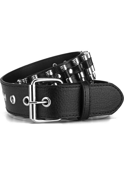 Piramit Moda Perçin Kemer Erkek Kadın Punk Donanım Kot Kemer Hip Hop Trend Tasarımcı Kemer Kadın Kemerler Kemerler (Yurt Dışından) fiyatları
