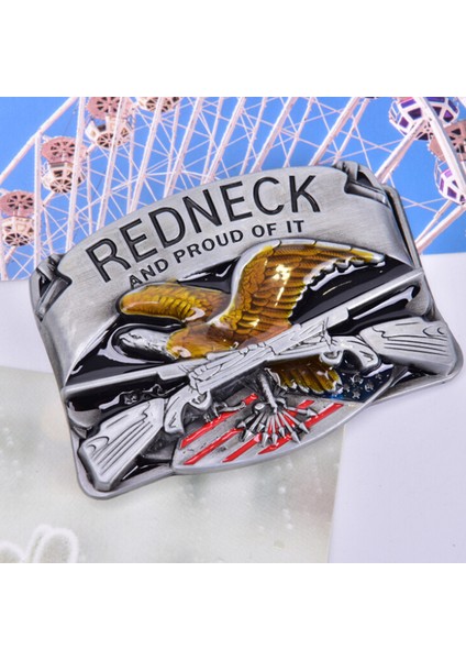 Loveshopping* Western Steer Eagle Platin Renk Güzellik Kovboy Rodeo Tarzı Kemer Tokası (Yurt Dışından) fırsatları