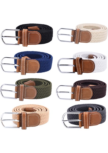 Loveshopping* Kemer Erkekler Için Elastik Kemer Kanvas Toka Örgülü Erkek Dokuma Streç Askılar (Yurt Dışından) fiyatları