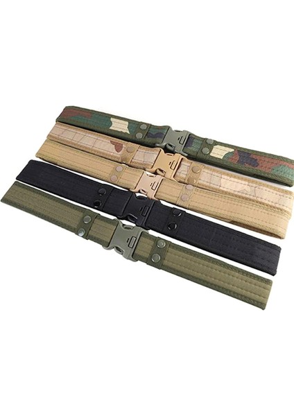 Loveshopping* Taktik Askeri Kanvas Kemer Erkekler Pratik Kamuflaj Kemer Plastik Toka (Yurt Dışından) fiyatları