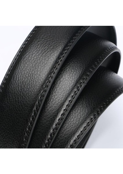 MEN39S Otomatik Tokalı Kemerler Hiçbir Tokalı Kemer Marka Kemer Erkekler Yüksek Kaliteli Erkek Hakiki Kayış Kot Kemer Ücretsiz 3.5 cm Kemerler (Yurt Dışından) fırsatları