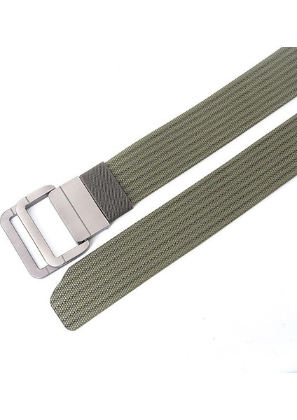 Moda Erkek Kemerler Yüzükler Metal Slayt Toka Kanvas Nefes Kovboy Kot Aksesuarları Açık Bel Kemeri Unisex Cinto (Yurt Dışından) modelleri