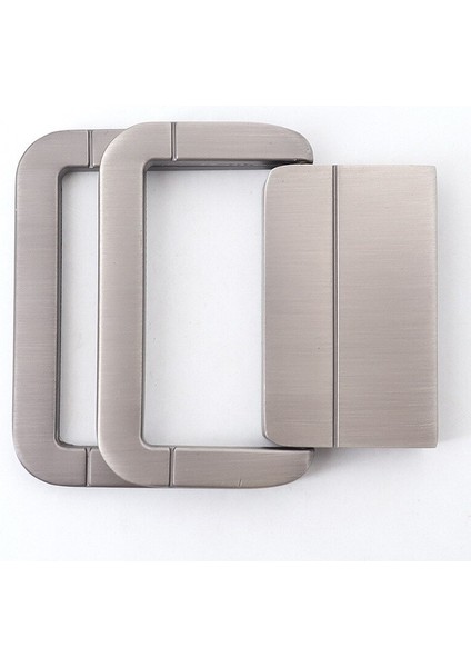 Moda Erkek Kemerler Yüzükler Metal Slayt Toka Kanvas Nefes Kovboy Kot Aksesuarları Açık Bel Kemeri Unisex Cinto (Yurt Dışından) indirimleri