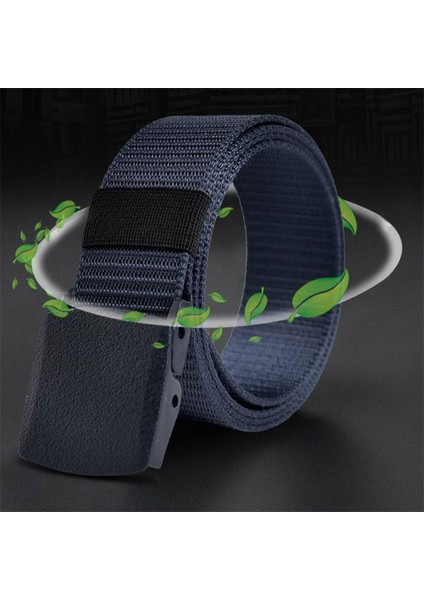 Loveshopping* Kanvas Askeri Eğitim Kemeri Erkek Otomatik Pürüzsüz Tokalı Kemerler Dış Mekan Naylon (Yurt Dışından) fırsatları