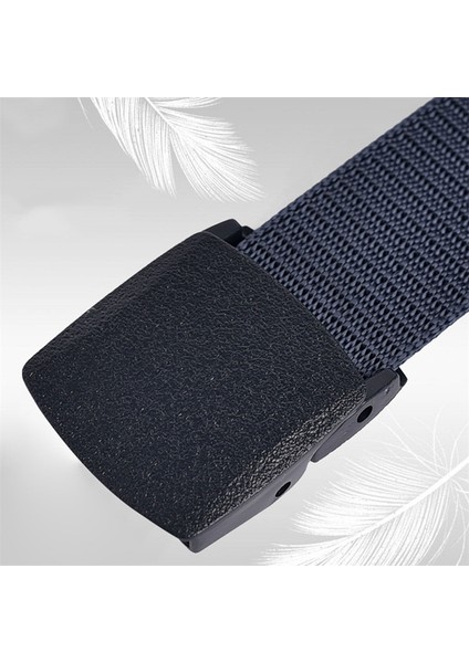 Loveshopping* Kanvas Askeri Eğitim Kemeri Erkek Otomatik Pürüzsüz Tokalı Kemerler Dış Mekan Naylon (Yurt Dışından) indirimleri